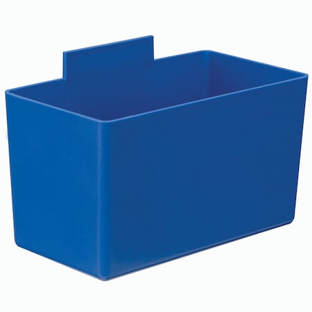Quantum Storage Systems Blue Plastic 5-1/4 in W, 3 in H QBC112BL | Zoro