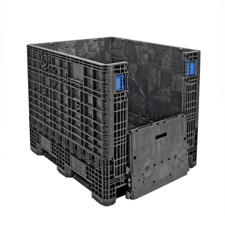 Orbis GP4048-39 Folding Bulk Shipping Container, 48 x 40 x 39, 2000 lb ...
