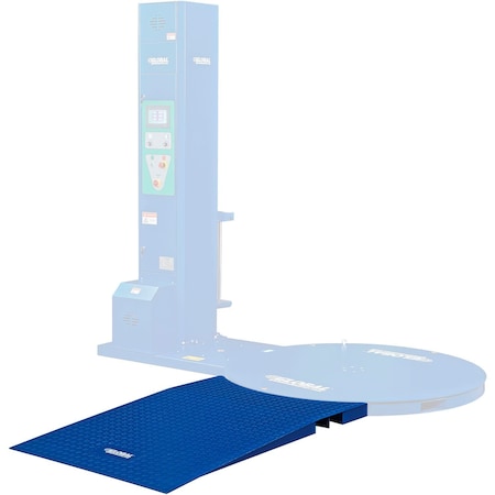 Global Industrial Stretch Wrap Machine Ramp For 412409, 59-1/16Lx39-3 ...