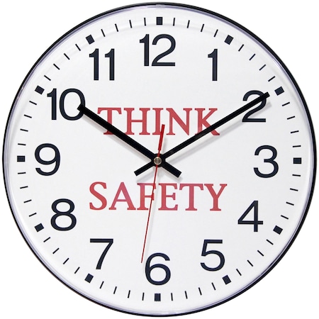 Low Risk Clock Infinity Instruments Think Safety, Clock 90/00TS-1 | Zoro