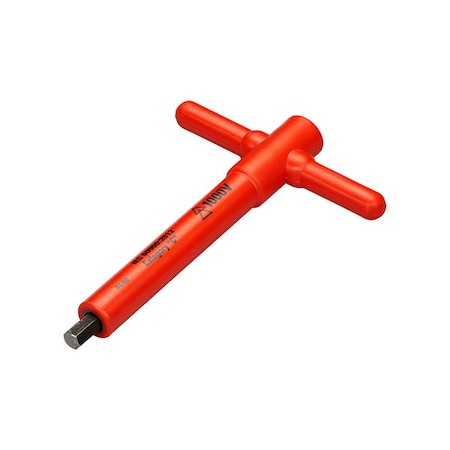 TEKTON Hex T-Handle Key Stand - Holds 10 Keys (2-10 Mm), Metal Rack With Size Marks, Mountable To Workbench