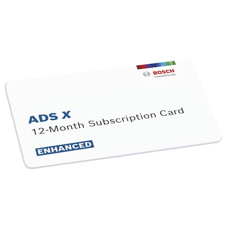 ADS X 12 Month Subscription Enhanced Plan