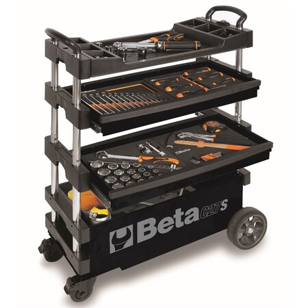 Peerless Harware Manufacturing Co Folding Tool Trolley Black 27000205 ...