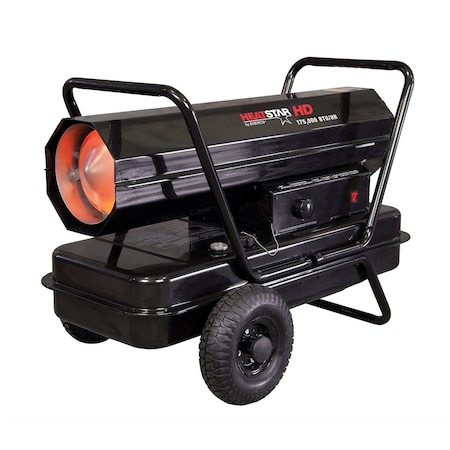 Enerco Group Heavy Duty Kerosene Forced Air Heater, 175K BTU/HR F170375 |  Zoro