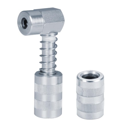 K-Tool International Quick Connect 90 Degree Compact Grease Coupler HC ...