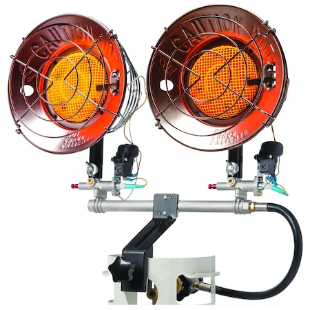 K-Tool International 30,000 Btu Tank Top Propane Heater KTI77782 | Zoro