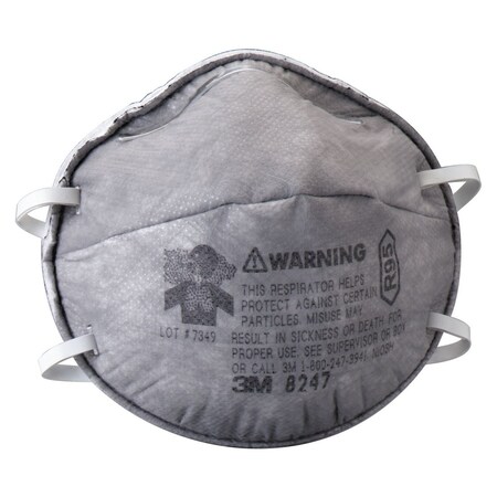 Particulate Respirator wOrganic Vapor ReliefBOX