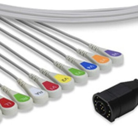 Ilc Replacement for Zoll Medical 8000-1007-01 Direct-connect EKG Cables ...
