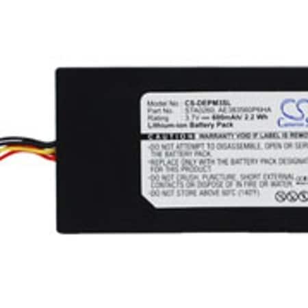 Batteria Di Ricambio 3.7V 500mAh Per Easypack Poliflex 550, EasyPack 610, Konftel 55 (66590 711 099) - 5