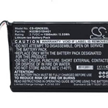 Batterie 1500mAh 3.7V Pour Garmin Nuvi 2689LMT Dezl 760LMT Nuvi 2797LMT NuviCam LM
