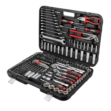 INTERTOOL Metric, SAE, 233 pcs Piece, - ET08-8233