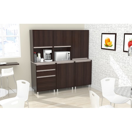 Inval Break Room Cabinet Storage System BR-GP2 | Zoro