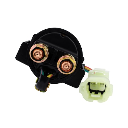 Starter Relay Solenoid for Honda TRX 250 Recon TE 2005-2019/TM 2005-2020, OEM Repl.# 35850-HM8-B00