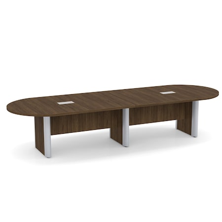 Officesource OS Conference Tables Racetrack Conference Table with ...
