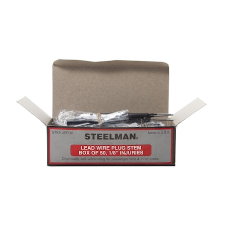 1/8" Tire Repair Pull Through Plug with Lead, Box of 50