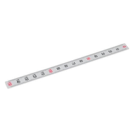 Jw Ruler J.W. Winco GN711-KUS-12-S-O Adhesive Ruler GN711 | Zoro