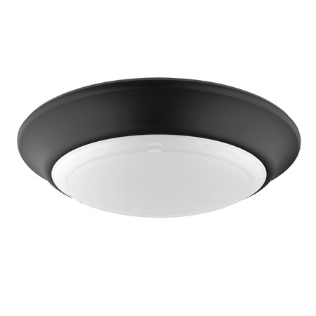 Designers Fountain 7 inch Black Integrated LED Ceiling or Flush Mount ...