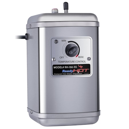 Ready Hot Compact Hot Water Dispenser, Manual Temperature Control, Tank Only  (40-RH-150-SS) | Zoro