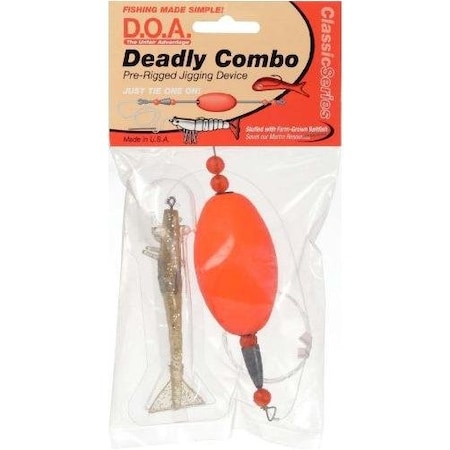 Doa Deadly Combo Oval Clacker W3 Shrimp, FloatClear Gold 61313 | Zoro