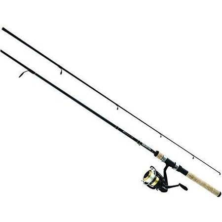 Daiwa DShock PreMounted Spinning Combo With Line, 3000 Size Reel, 7' 2Pc  Medium Rod, 12 Pound Clear Mono DSK30-B/F702M-12C | Zoro