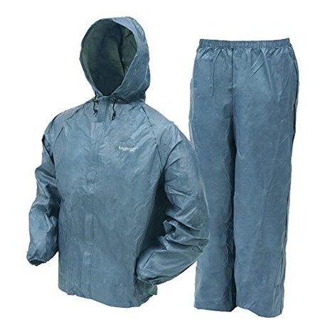 Frogg Toggs Men'S UltraLite Ii Rain Suit, Blue, Size Sm UL12104-12SM | Zoro