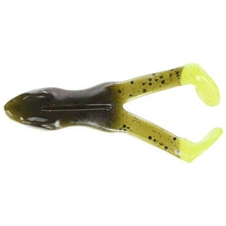 Stanley SRFH-812 Ribbit Hot Feet Soft Plastic Fishing Lures – Fire Tiger/Orange, 5-Pack