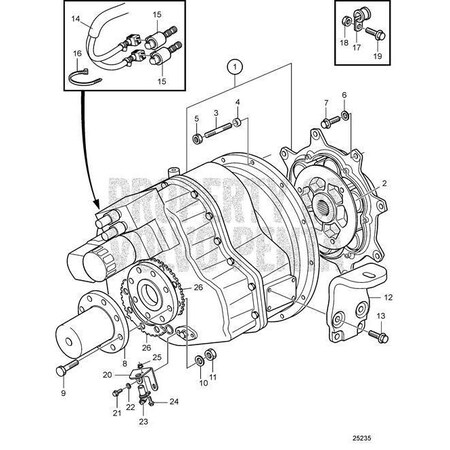 Volvo Penta Clutch FlangeV2 863994 | Zoro