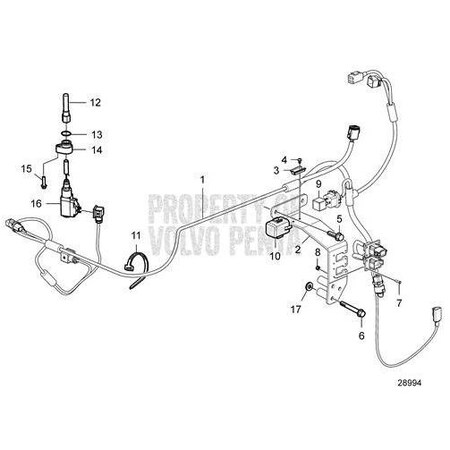 Volvo Penta Lock NutV2 963103 | Zoro