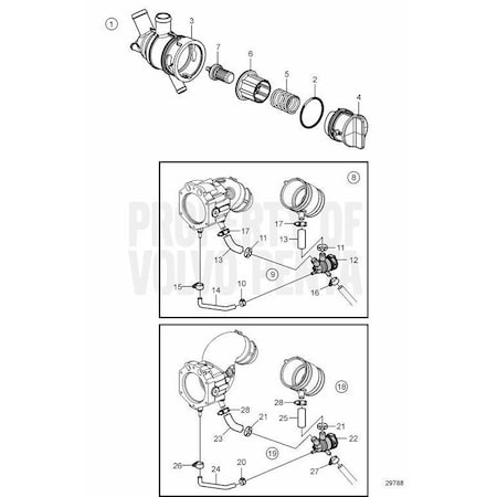 Volvo Penta ORing V2 983549 | Zoro