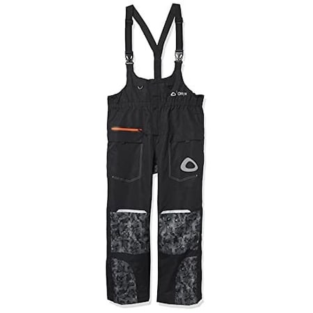 Thunder Rage Rain Bib, Black, Xl