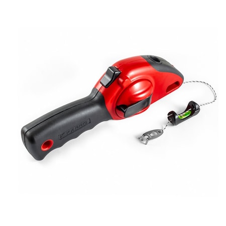 Retractable Line Level Kapro 214 Sure Grip Chalk Line w/Retractable Line Level 214 | Zoro