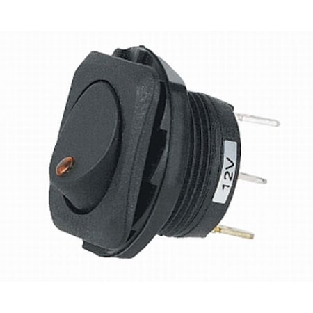 Hella 12 Volt 20 Amp Maximum Rocker Switch Incandescent Amber Without ...