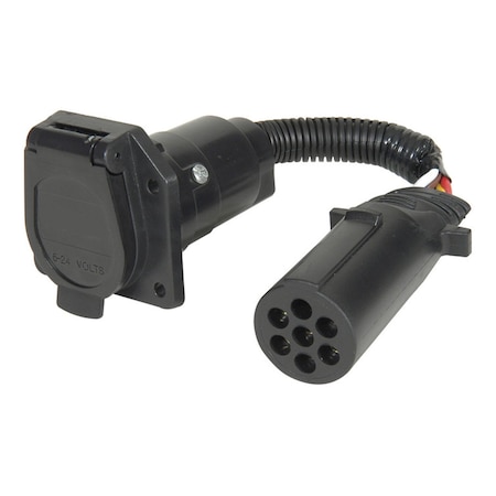 TRAILER CONNECTOR, ADAPTER 7PIN TO 7RV