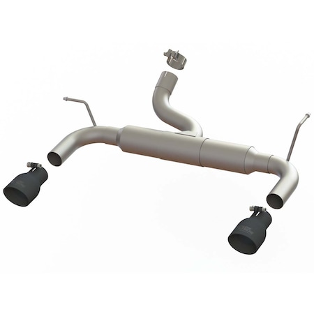 EXHAUST SYSTEM, AXLE-BACK EXHAUST SYSTEM JEEP JK
