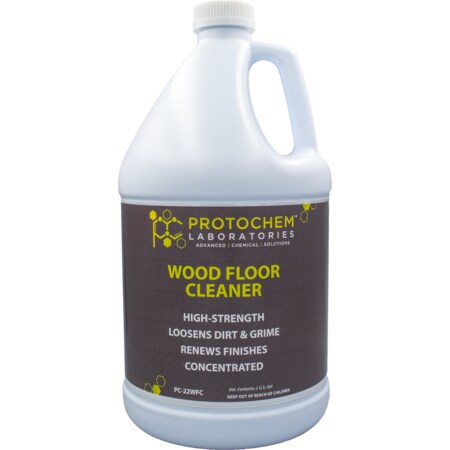Protochem Laboratories Concentrated Wood Floor Cleaner And Degreaser, 1 ...