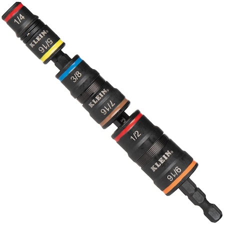 EPAuto Impact Flip Socket Set – 6-teilig, 1/2 Zoll Antrieb, Für Radmuttern