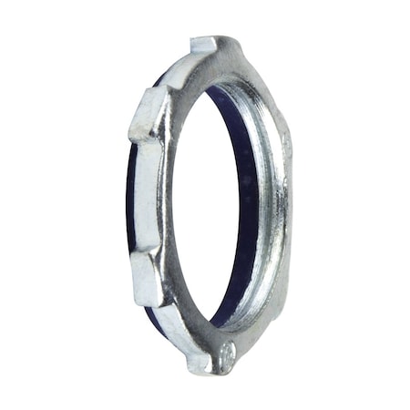 Dottie Conduit Fitting Locknut, 2-1/2 in, Threaded, Steel, Zinc Plated ...