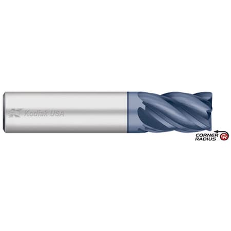 Kodiak Cutting Tools KODIAK251717 High Performance VI-Pro Variable Solid Carbide Index End Mill USA Made 3 Length of Cut 1/2 Shank 6 Overall Length 5 Flute Alcro-Max Coated.030 Corner Radius Kodiak Cutting Tools KODIAK251717 High Performance VI-Pro Variable Solid Carbide Index End Mill USA Made 3 Length of Cut 1/2 Shank 6 Overall Length 5 Flute Alcro-Max Coated.030 Corner Radius