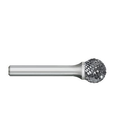 1/4 Diameter Double Cut Kodiak Cutting Tools KCT123671 USA Made SC-51 Cylindrical Ball Nose Carbide Bur 1/8 Shank 1/4 Diameter Double Cut Kodiak Cutting Tools KCT123671 USA Made SC-51 Cylindrical Ball Nose Carbide Bur 1/8 Shank