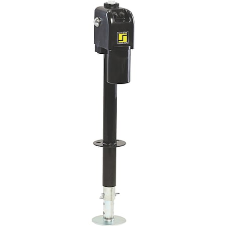 Electric Tongue Jack, Black, 5000 lbs. Capacity