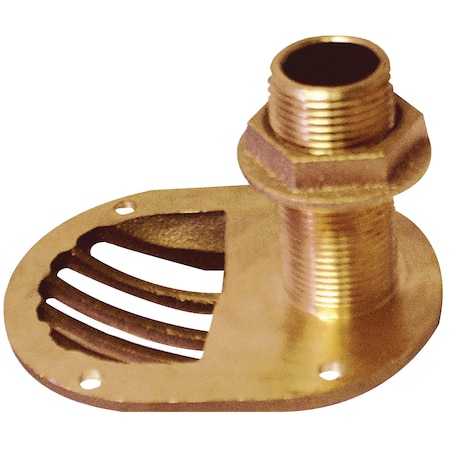 Groco STH Bronze Scoop Thru-Hull With Nut STH-1000-W | Zoro
