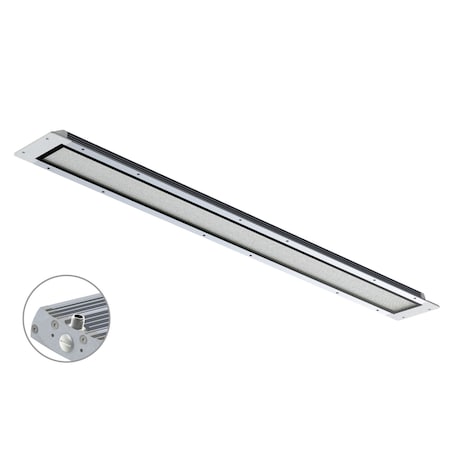 Led2Work FIELDLED EVO 540 96 Recessed, 540 mm 21, 26'', 24V DC, M12-A Rear Side 153110-12