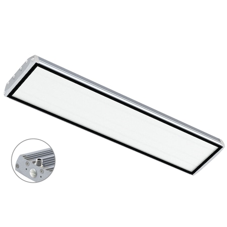 Led2Work FIELDLED EVO 702 150 Surface, 702 mm 27, 64'', 24V DC , M12-A Rear Side 153510-02
