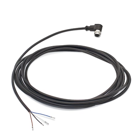 Led2Work Sensor cable, 5 m 16, 4 ft., 4 cores, open/M12 angled socket, A-type coded, for 24V 200100-07