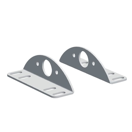 Led2Work FIELDLED EVO light holder, flat, 1 pair 210200-20