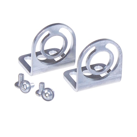 Led2Work TUBELED 25 light holder, mounting angle 180Deg, 1 pair 210200-25