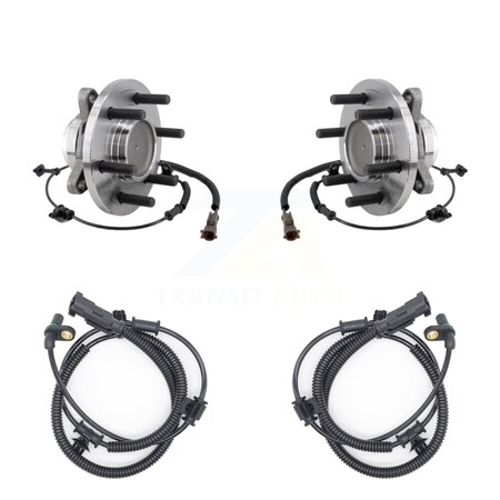Repcoauto Front Wheel Bearing & Hub Assembly For Ford F150 Expedition Lincoln Navigator 4X4 W/ ABS