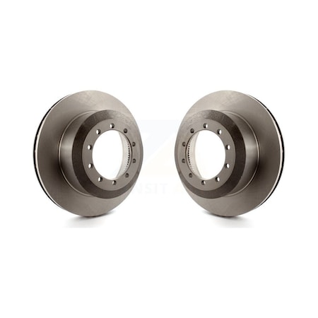 AM Autoparts Rear Disc Brake Rotor Pair – For Chevy S10 Blazer, GMC Jimmy, Oldsmobile Bravada 1997-2005