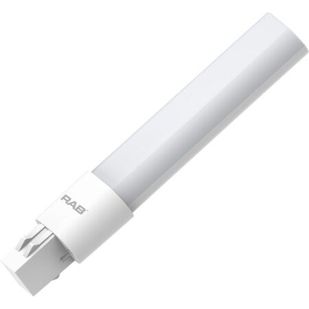 Rab LED PLS PLASTIC TYPE A+B 5.5W HORI 4000K 550LM GX23 PLS-5.5-H-840 ...