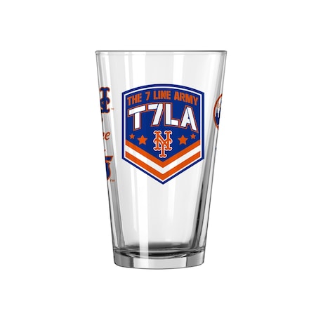 Logo Brands New York Mets 16oz The 7Line Spirit Pint Glass 519-G16P-C1 ...